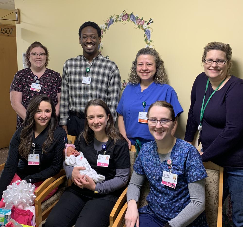 200th Baby Born at Cary Medical Center in 2019