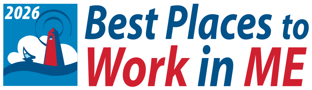 Best Places to Work in Maine 2026 logo with lighthouse and sailboat